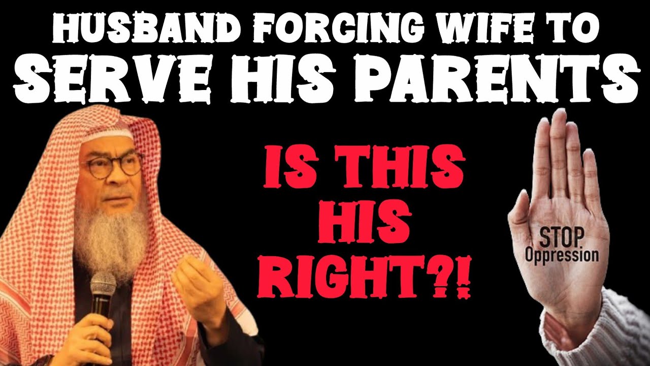 Can husband force wife to serve his parents? If she refuses he says its his right, she must obey him cover art