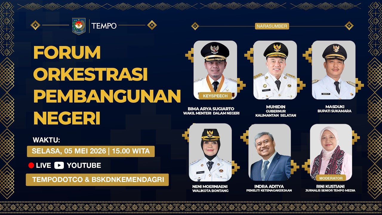 FORUM ORKESTRASI PEMBANGUNAN - ROAD TO APRESIASI PEMERINTAH DAERAH BERPRESTASI 2026 cover art