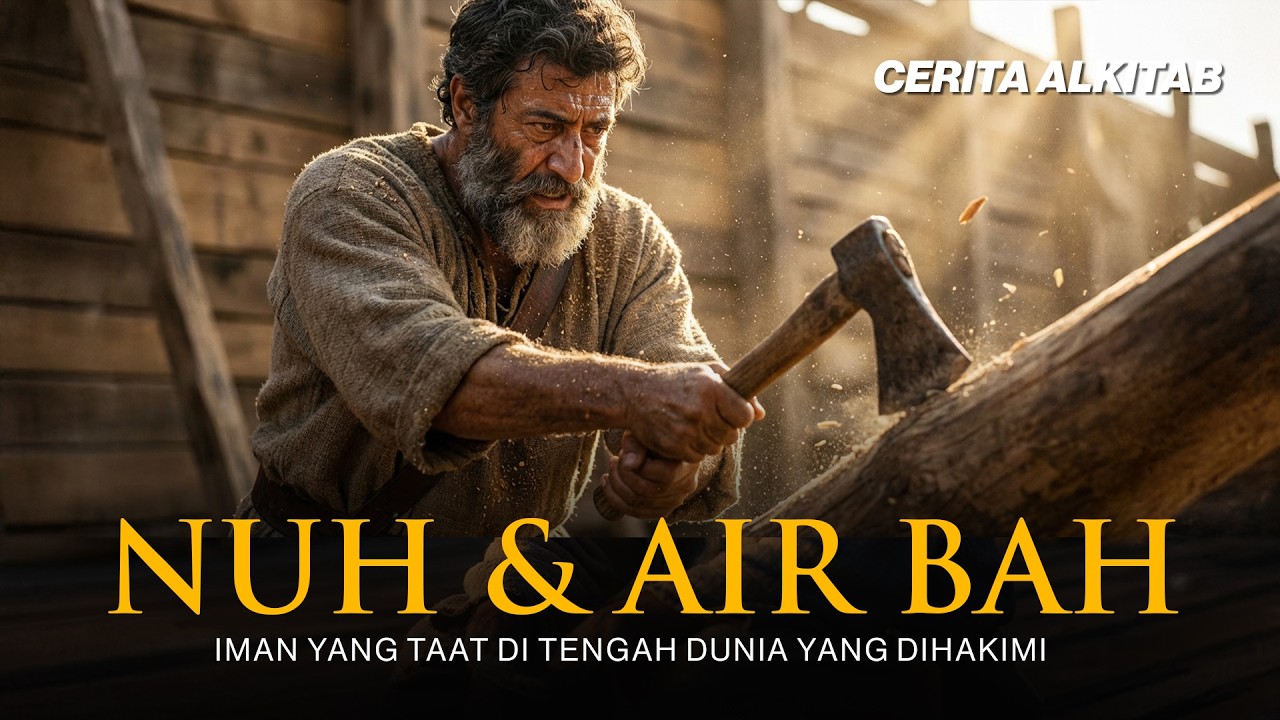 Cerita Alkitab: Nuh dan Air Bah | Iman yang Taat di Tengah Dunia yang Dihakimi cover art