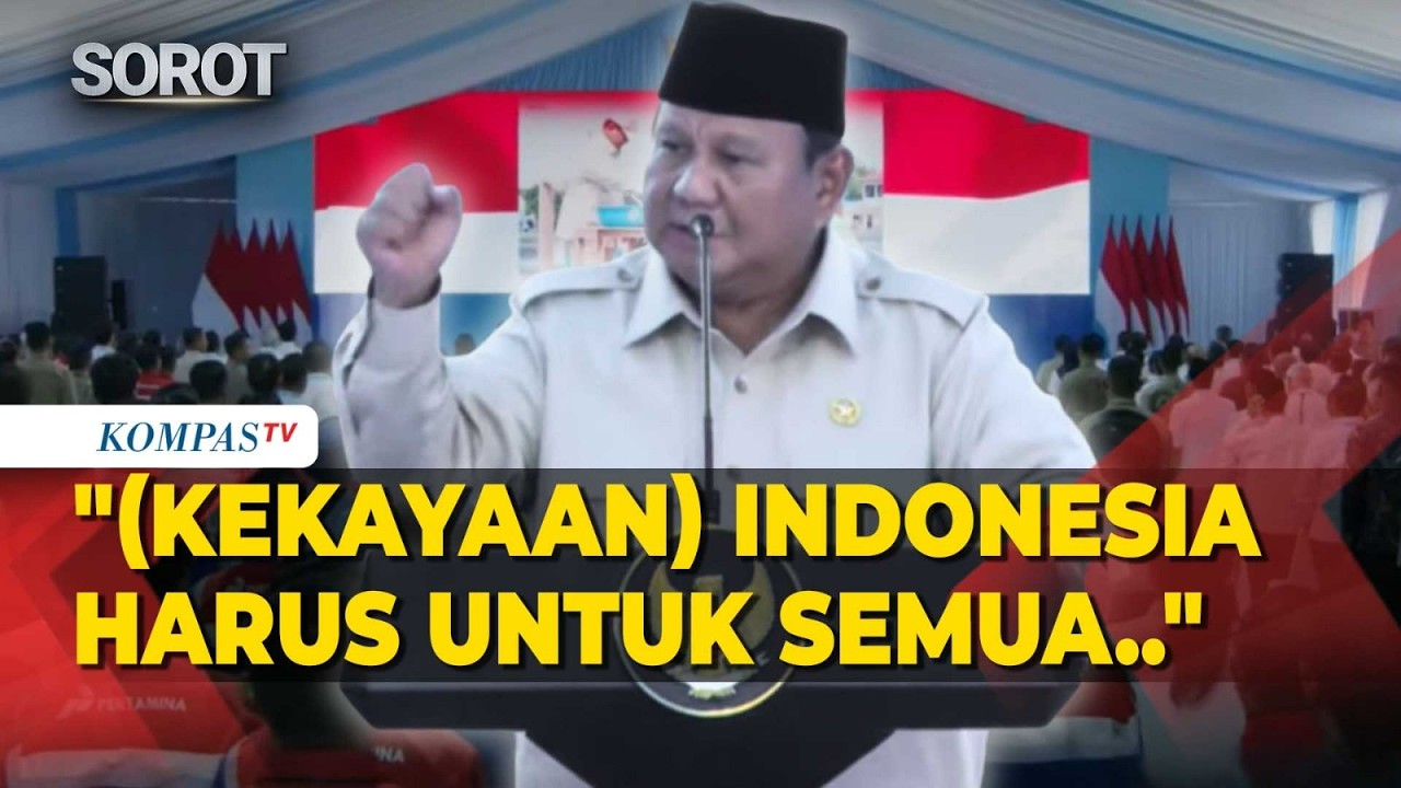 Prabowo Tegaskan Kekayaan Indonesia Harus untuk Rakyat: Saya Bertekad Capai Itu cover art