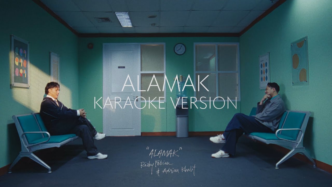 Rizky Febian & Adrian Khalif - Alamak (Official Karaoke) cover art