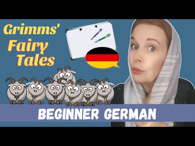 Grimms': The Wolf and the Seven Young Goats│Beginner German Story cover art