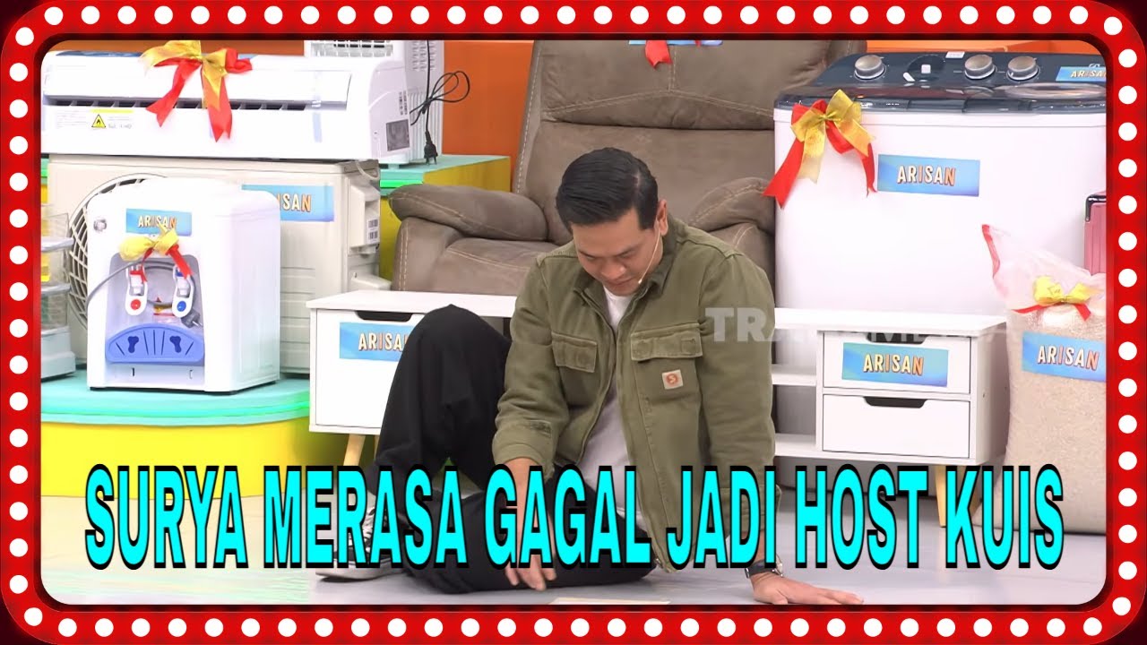 BERAT..BERAT! SEMUA GA BISA JAWAB, SURYA MERASA GAGAL JADI HOST KUIS | MOMEN SERU ARISAN (11/04/26) cover art