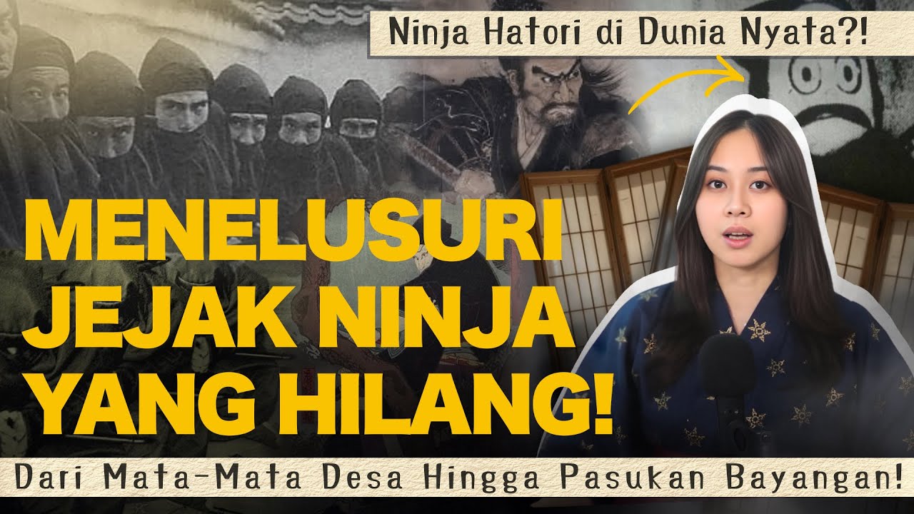 SEJARAH NINJA - dari awal mula munculnya sampai sekarang! cover art
