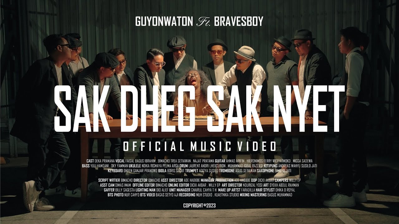 GuyonWaton feat Bravesboy - Sak Dheg Sak Nyet (Official Music Video) cover art
