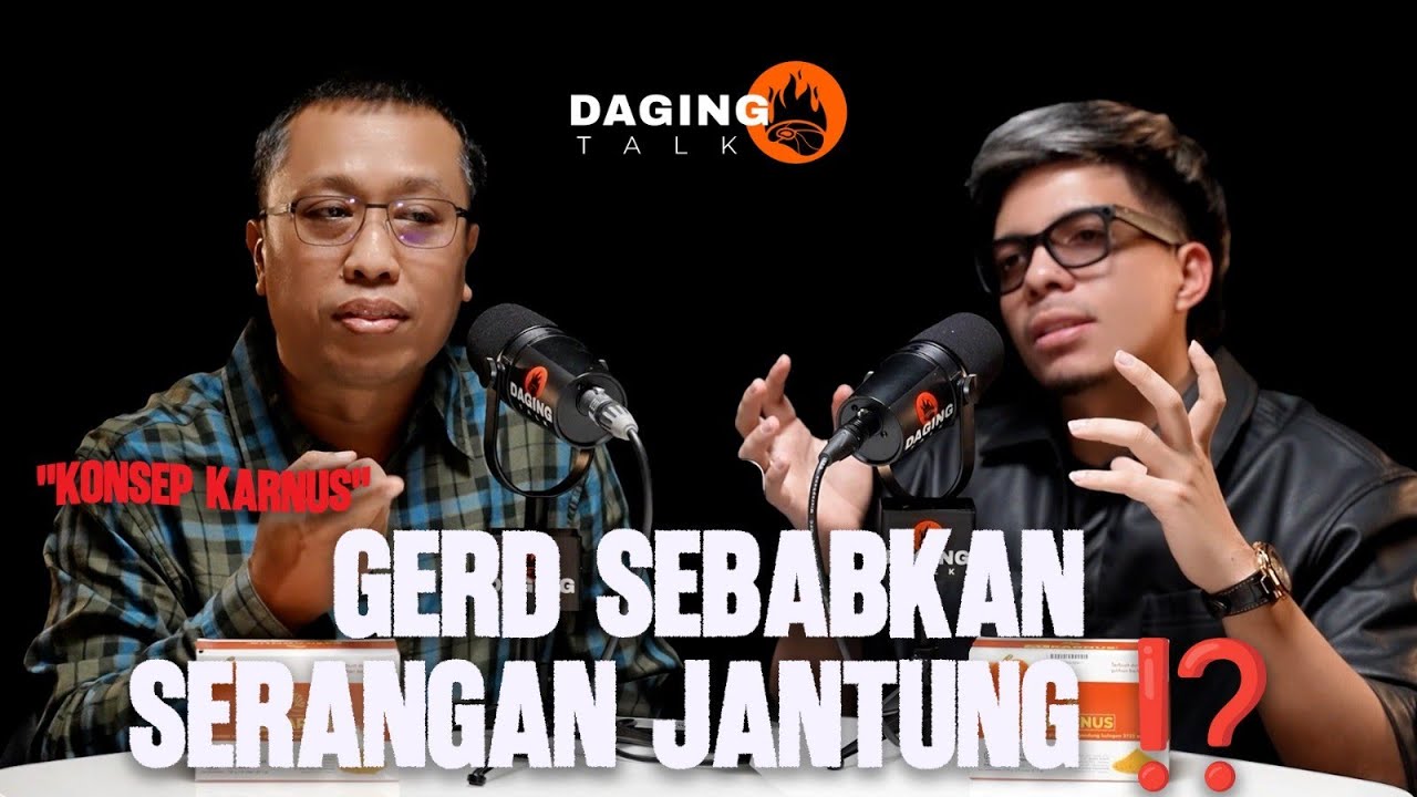 Sate Ayam = Kanker, Gerd Penyebab Serangan Jantung ⁉️Bedah Fakta Medis yang Ditutupi - Konsep Karnus cover art