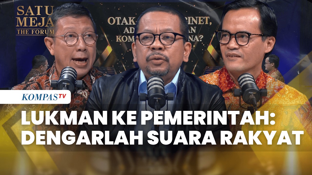Eks Menag Lukman Minta Empati Pemerintah, Qodari Minta Pahami Utuh Pidato Presiden Prabowo cover art
