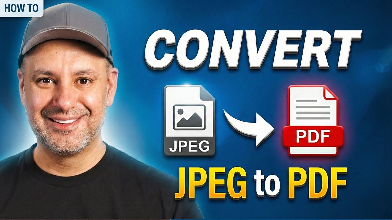 How do I convert a JPG image to a PDF file step by step cover art