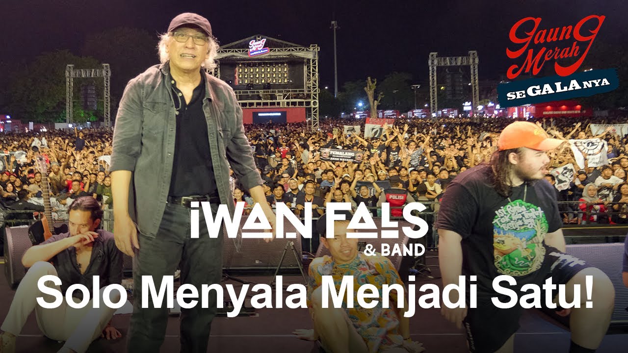 Iwan Fals & Band | Gaung Merah SeGALAnya - Solo 2025 cover art