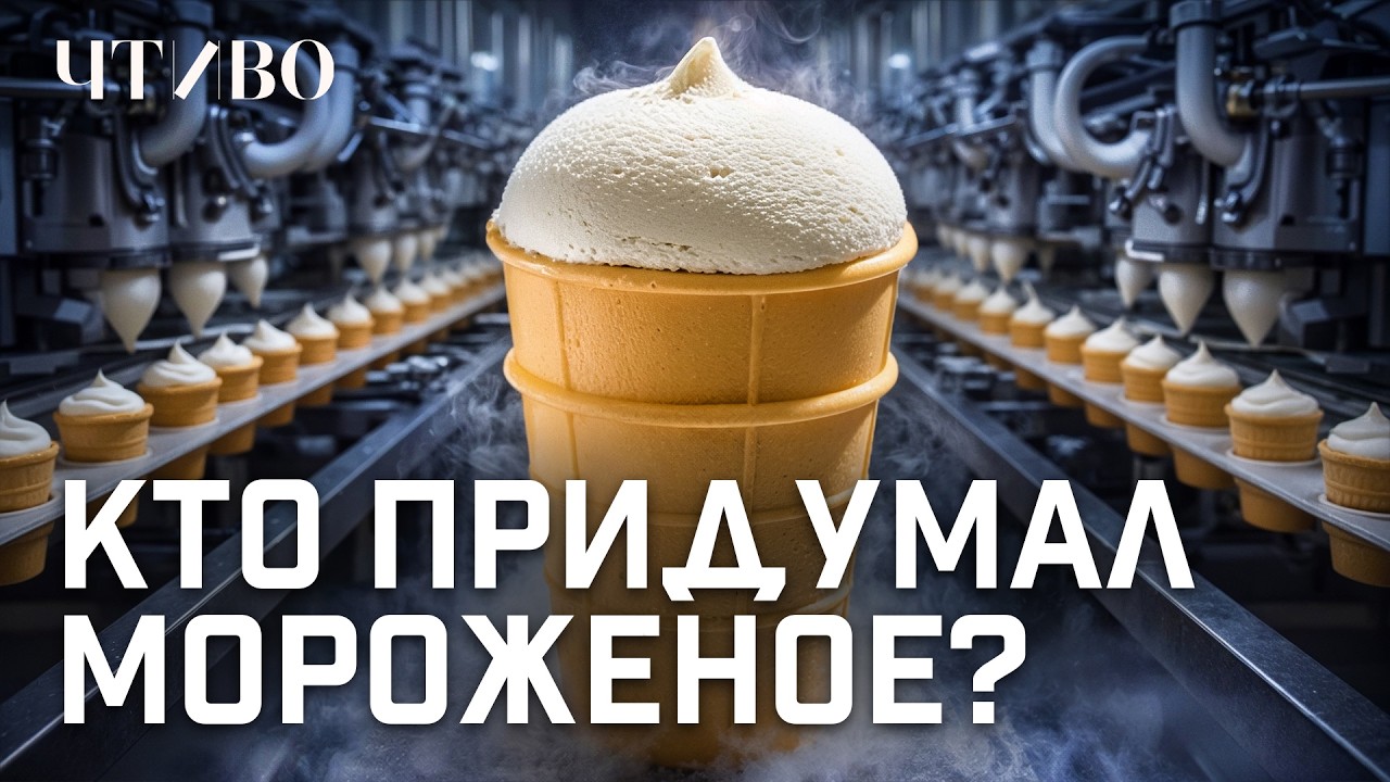 Кто придумал мороженое и почему советский пломбир считают лучшим? / ЧТИВО cover art