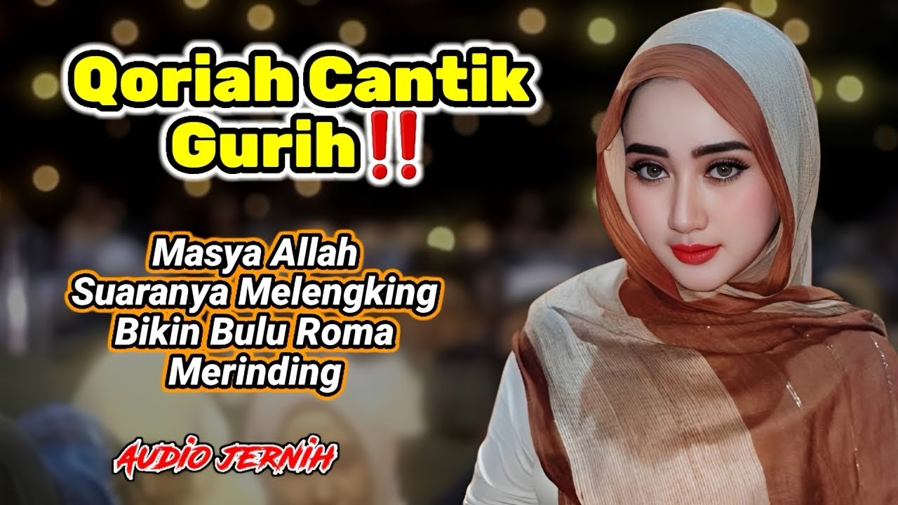 Qoriah Cantik Manis‼️ Masya Allah Suaranya Besar & Empuk BIKIN HATI DAMAI cover art