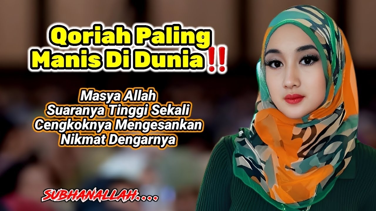 STOP DULU SEBENTAR‼️ Ada Qoriah Cantik Suaranya Indah Sekali, Sejuk Di Hati cover art