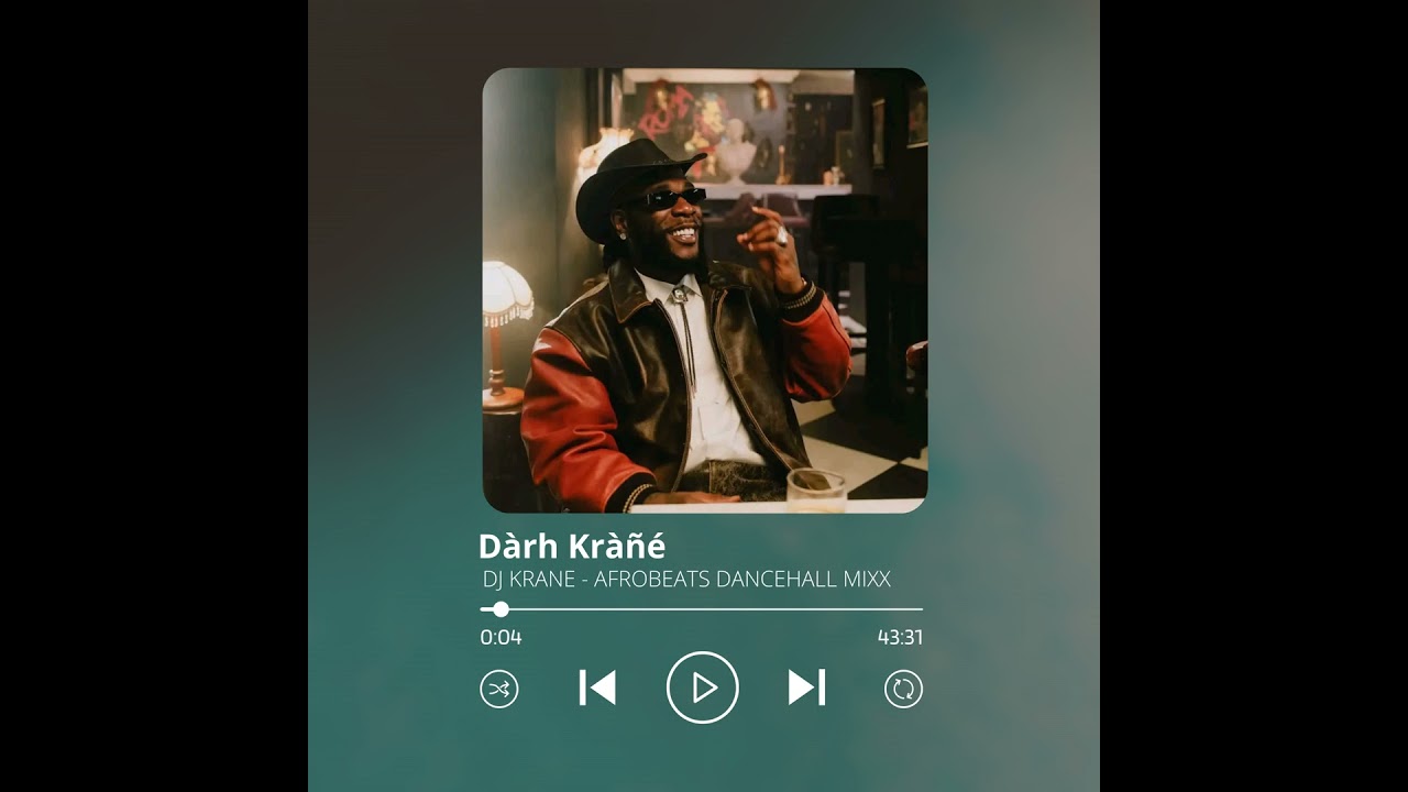 DJ Darh Krane Afrobeats Dancehall Mixx Vol.1 ft. TitoM & Yuppe, Burna Boy, Dj Karri & Deep Saints... cover art