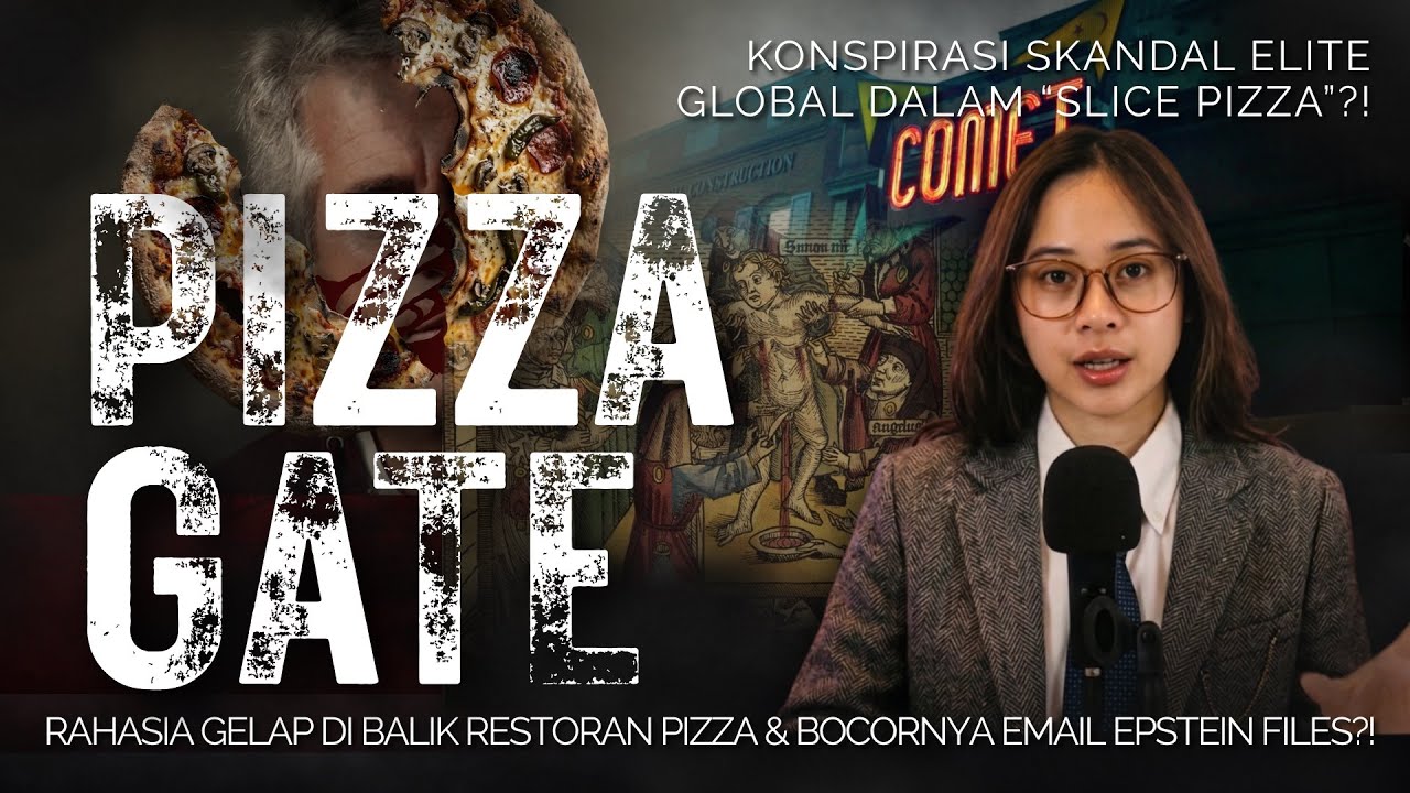 KONSPIRASI PIZZAGATE - berhubungan dengan Epst*in files?? cover art