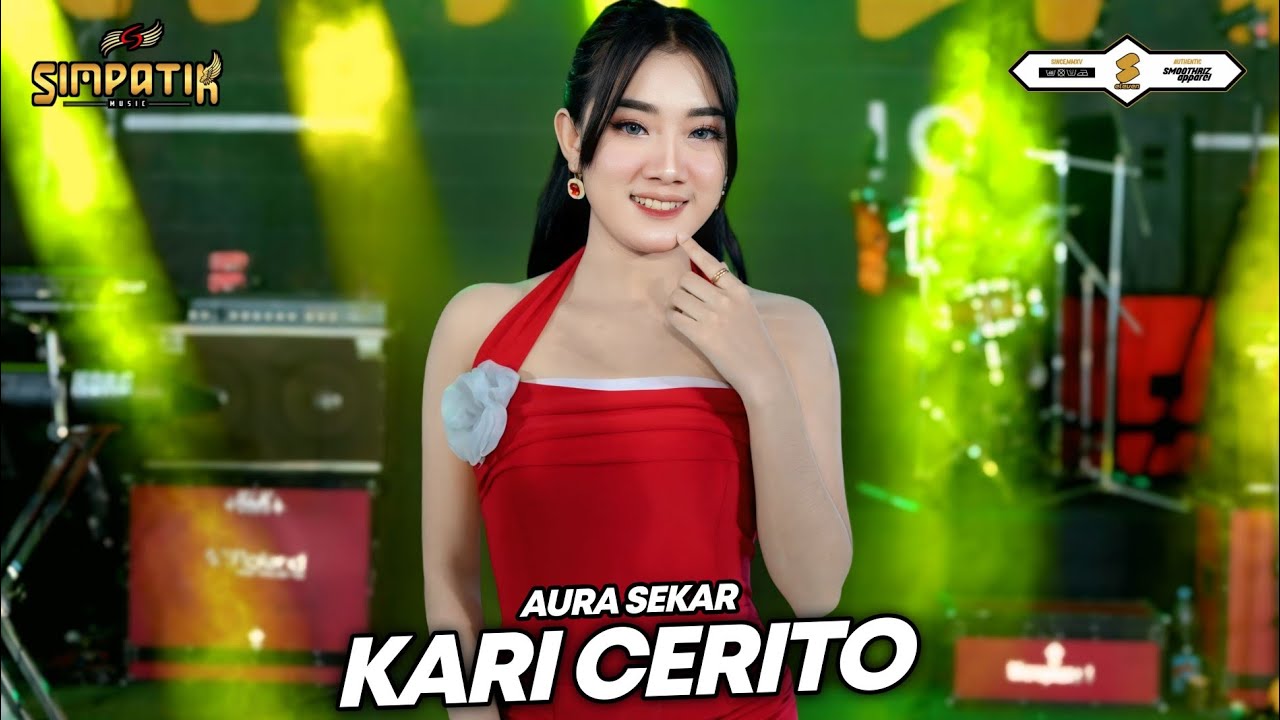 KARI CERITO - AURA SEKAR - SIMPATIK MUSIC cover art