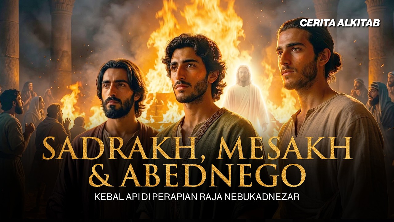 Cerita Alkitab: Kisah Sadrakh, Mesakh & Abednego | Kebal Api di Perapian Raja Nebukadnezar cover art