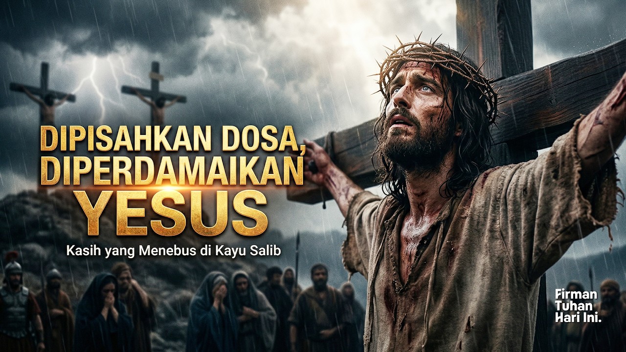 RENUNGAN MENJELANG PASKAH | Dipisahkan Dosa, Diperdamaikan Yesus cover art