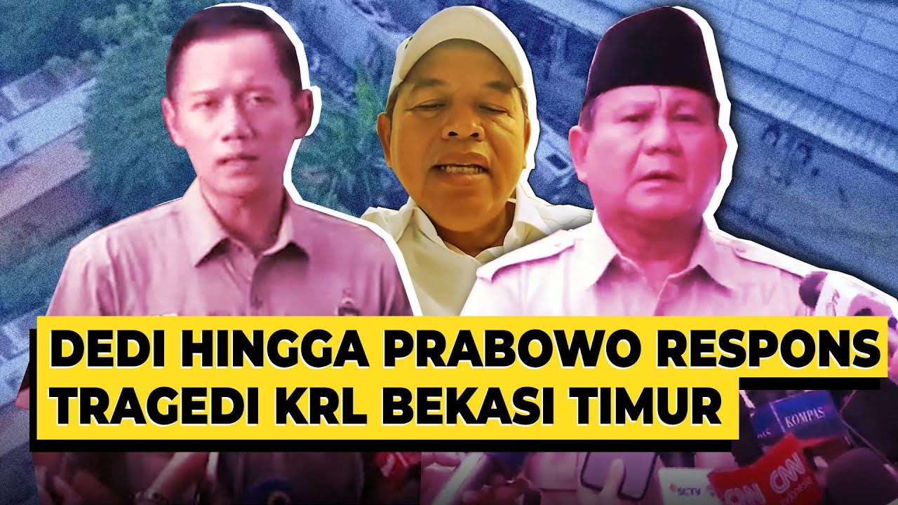 [Full] Dedi Mulyadi hingga Presiden Prabowo Respons Tragedi KRL Bekasi Timur cover art