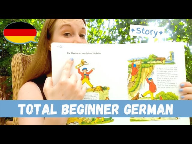 The Story of Wicked Frederick (famous German children's book)│Total Beginner German cover art
