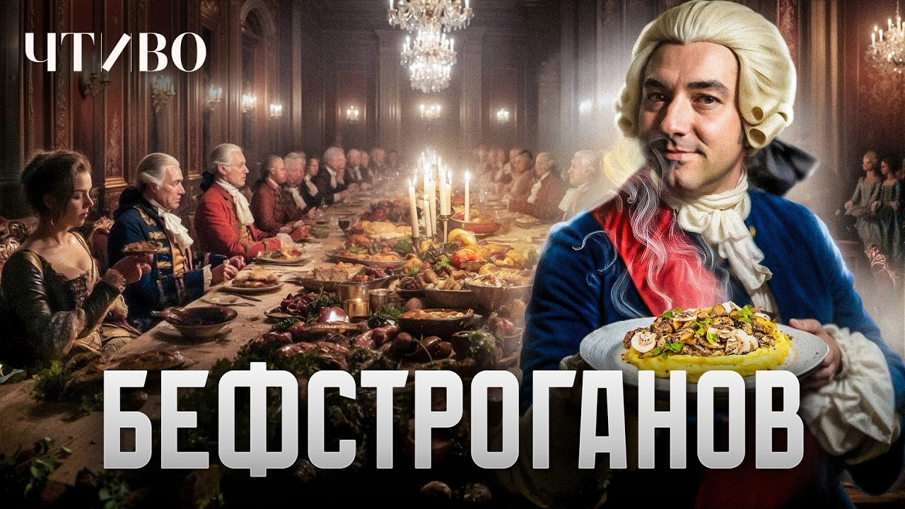 Бефстроганов: Кто изобрел легендарное русское блюдо / История еды / ЧТИВО cover art
