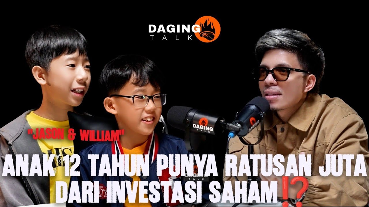 Anak 12 Tahun, Hasilkan Ratusan Juta dari Passive Income & Saham💰 Jason & William cover art