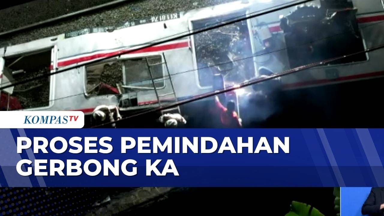 Proses Pemindahan Gerbong KA di Bekasi Timur Masih Berlanjut | KOMPAS MALAM cover art