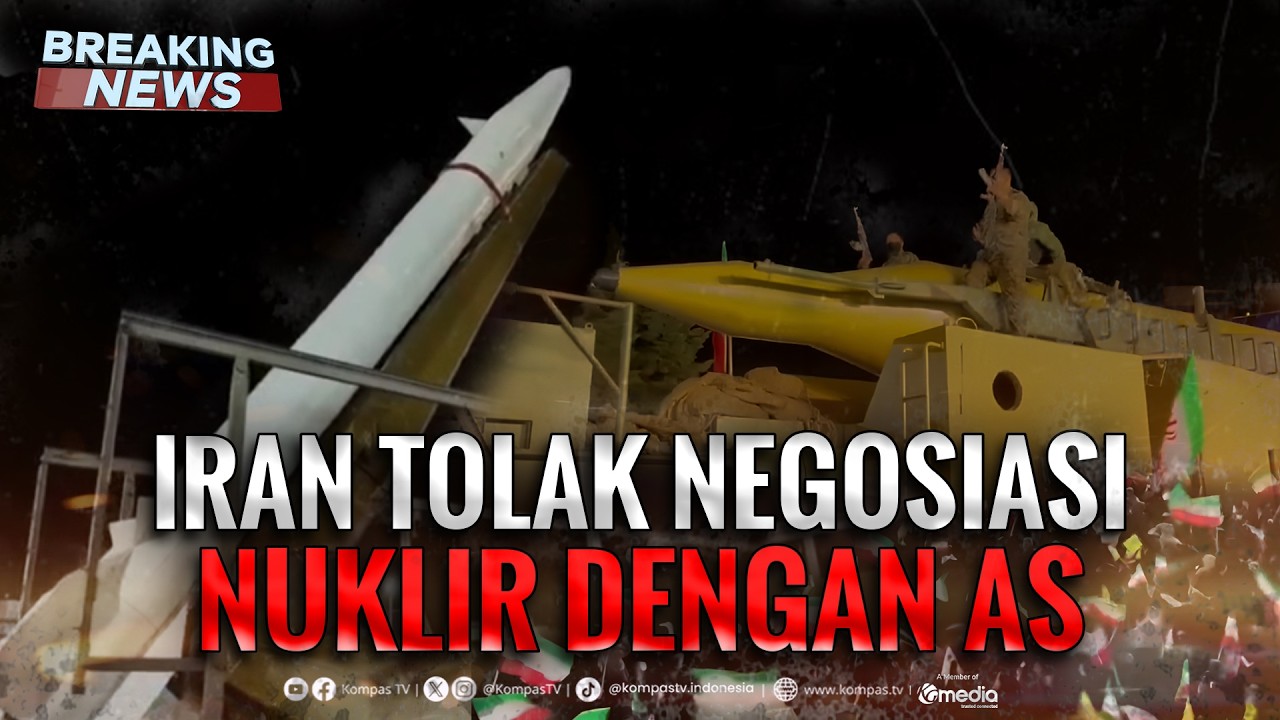 BREAKING NEWS - Iran Pastikan Tolak Negosiasi Nuklir dengan Amerika Serikat cover art