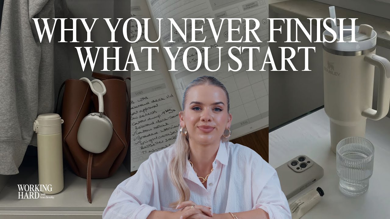 How To Teach Yourself To Finish Things And Stop Getting Distracted cover art