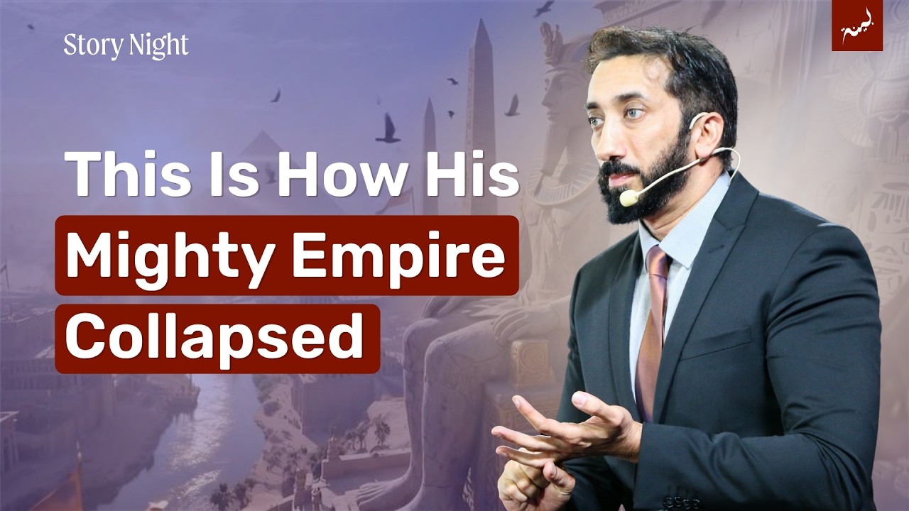 The Moment That Made Pharaoh Panic | Nouman Ali Khan | Story Night cover art