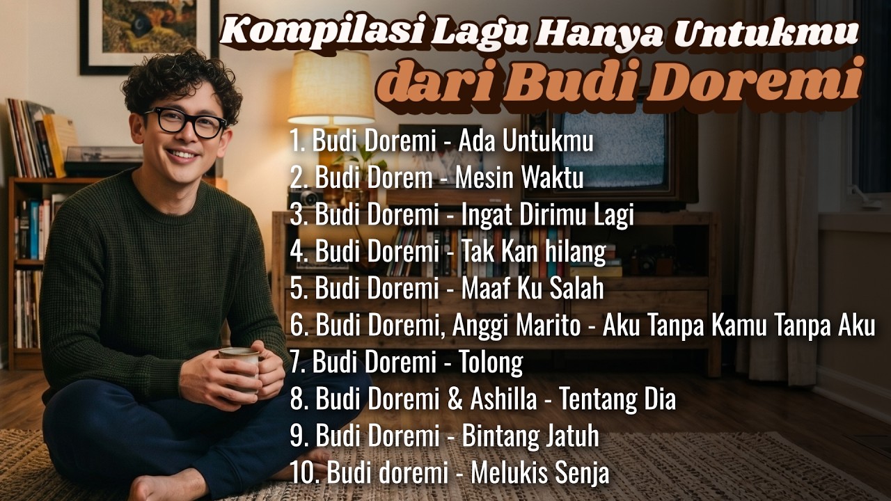 Kompilasi Lagu Viral Budi Doremi Hanya Untukmu | Mesin Waktu, Tak Kan Hilang, Melukis Senja cover art