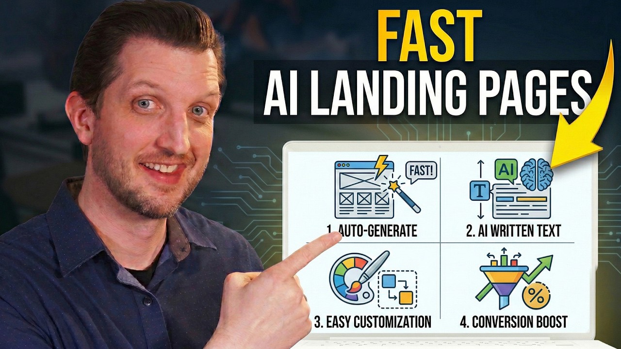 How to Create a Landing Page Fast with AI cover art