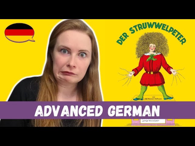 Der Struwwelpeter: How a 1845 German children's book scared children│Advanced German cover art