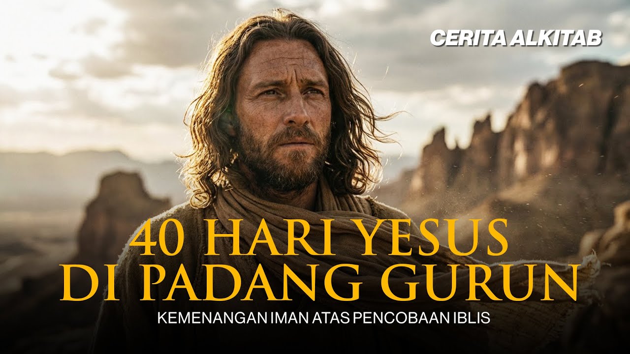 Cerita Alkitab: Pencobaan Yesus di Padang Gurun | Ketika Iman Mengalahkan Iblis cover art