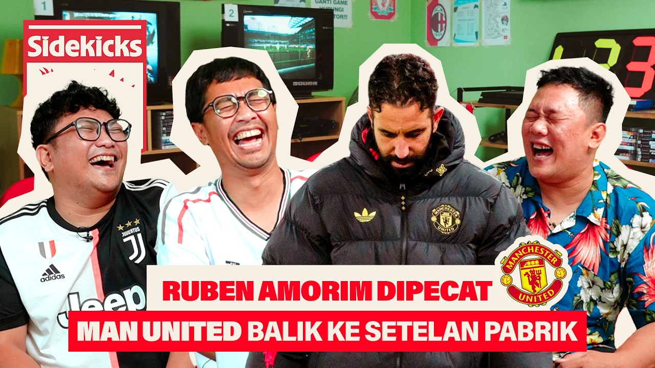 SIDEKICKS - RUBEN AMORIM DIPECAT MAN UNITED BALIK KE SETELAN PABRIK cover art