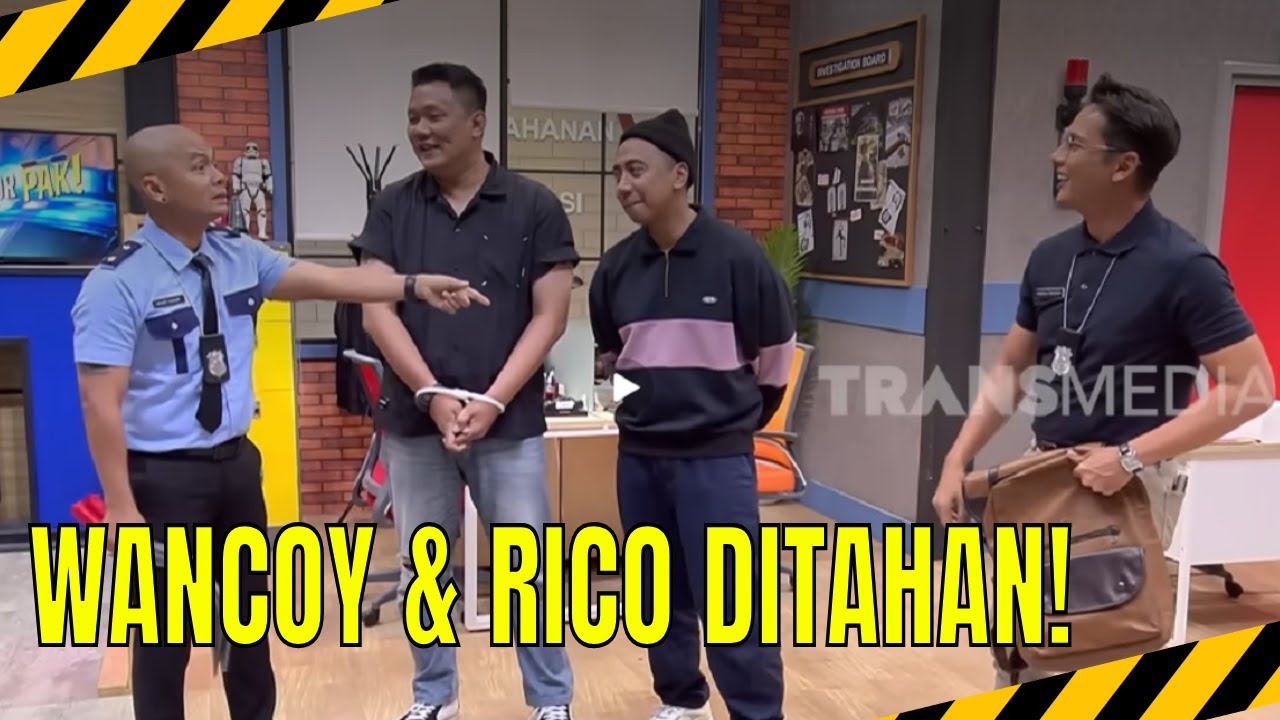 BHAPPP! WANCOY & RICO LUBIS DITANGKAP PASUKIN! | MOMEN SERU LAPOR PAK! (19/11/25) cover art