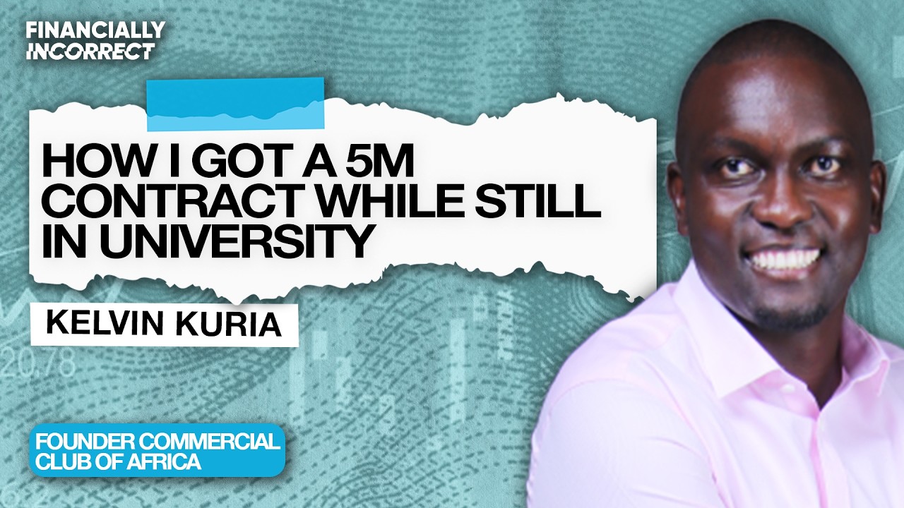 From Selling Calculators in Uni to Commercial Director | Kelvin Kuria's money story cover art
