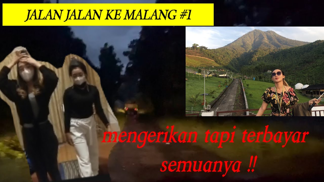Perjalanan Liburan DIFARINA dan YUNI PUSPITA  ke MALANG ekstrim gaes // Atah atah !!! cover art