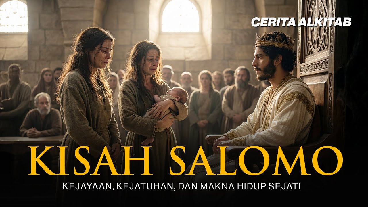 Cerita Alkitab: Raja Paling Berhikmat di Dunia | Kejayaan dan Kejatuhan Salomo cover art
