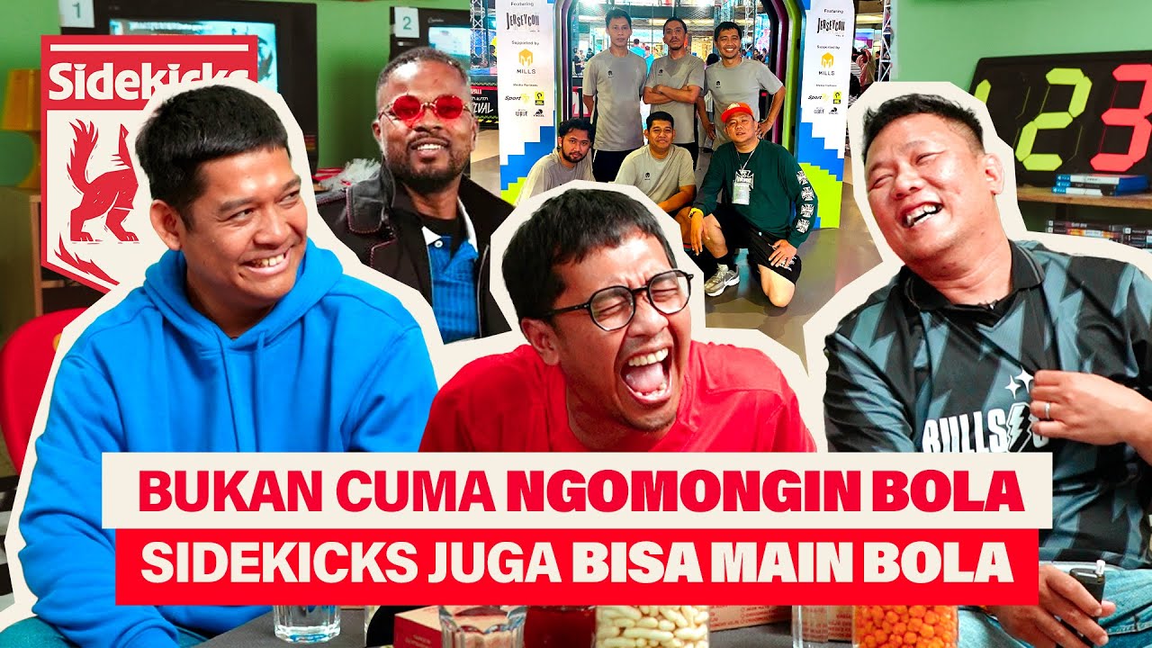 SIDEKICKS - DIKOMENTARIN PATRICE EVRA SIDEKICKS FC MAIN MENGGILA TAPI JUJUR NGGAK JADI JUARA cover art
