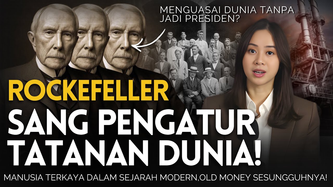 ROCKEFELLER, kekuatan besar dibalik dunia? Pengontrol pendidikan dan kesehatan? cover art