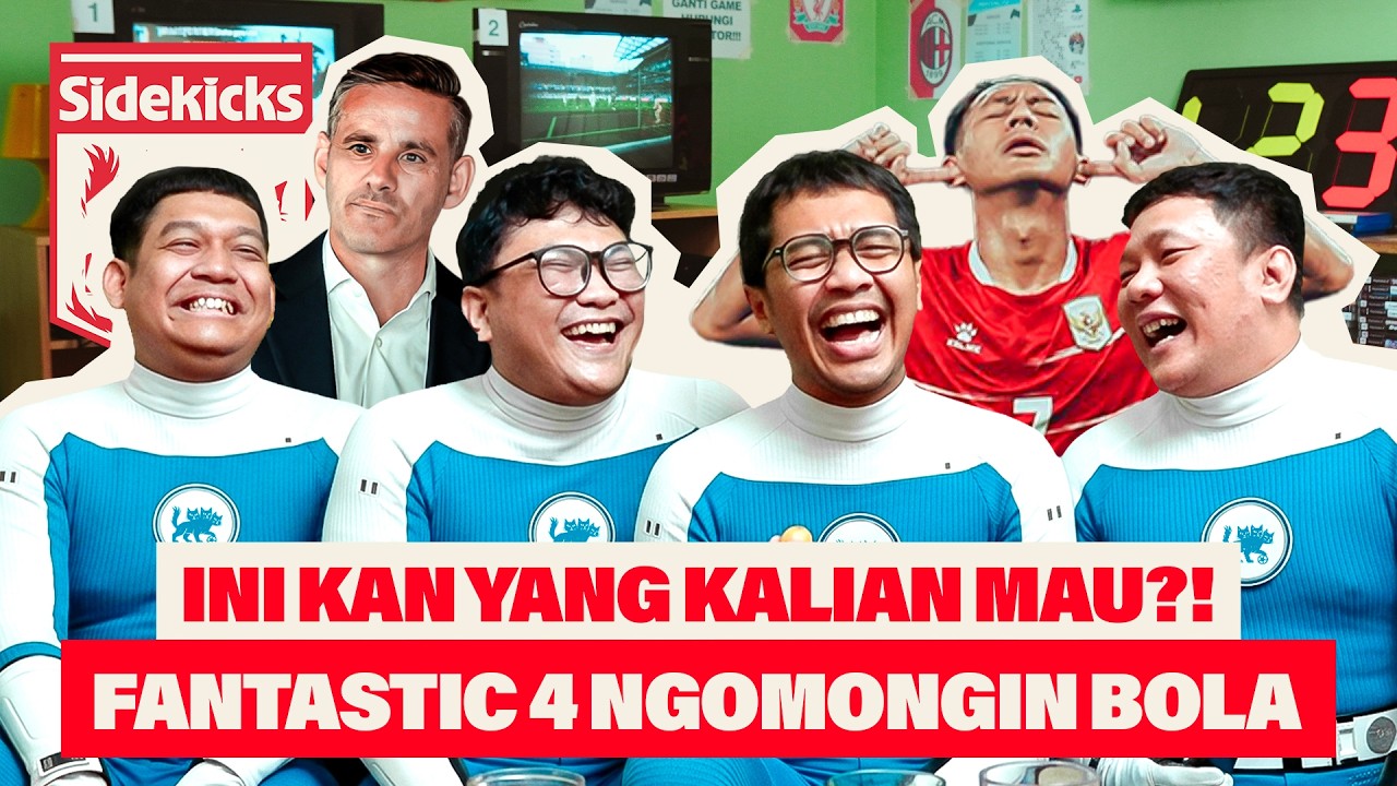 SIDEKICKS - ADA MASA DEPAN YANG CERAH DI TIMNAS INDONESIA BARENG JOHN HERDMAN! cover art