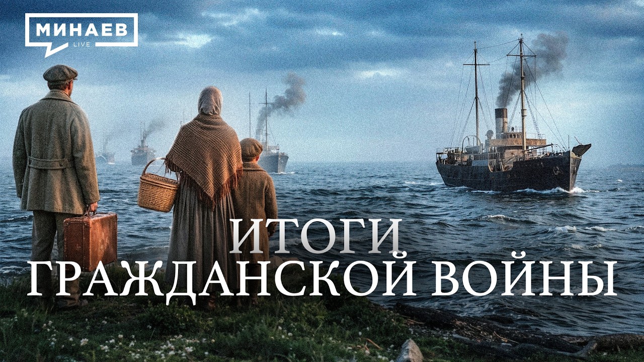 Почему Красная армия победила в Гражданской войне в России? / Уроки истории / МИНАЕВ cover art