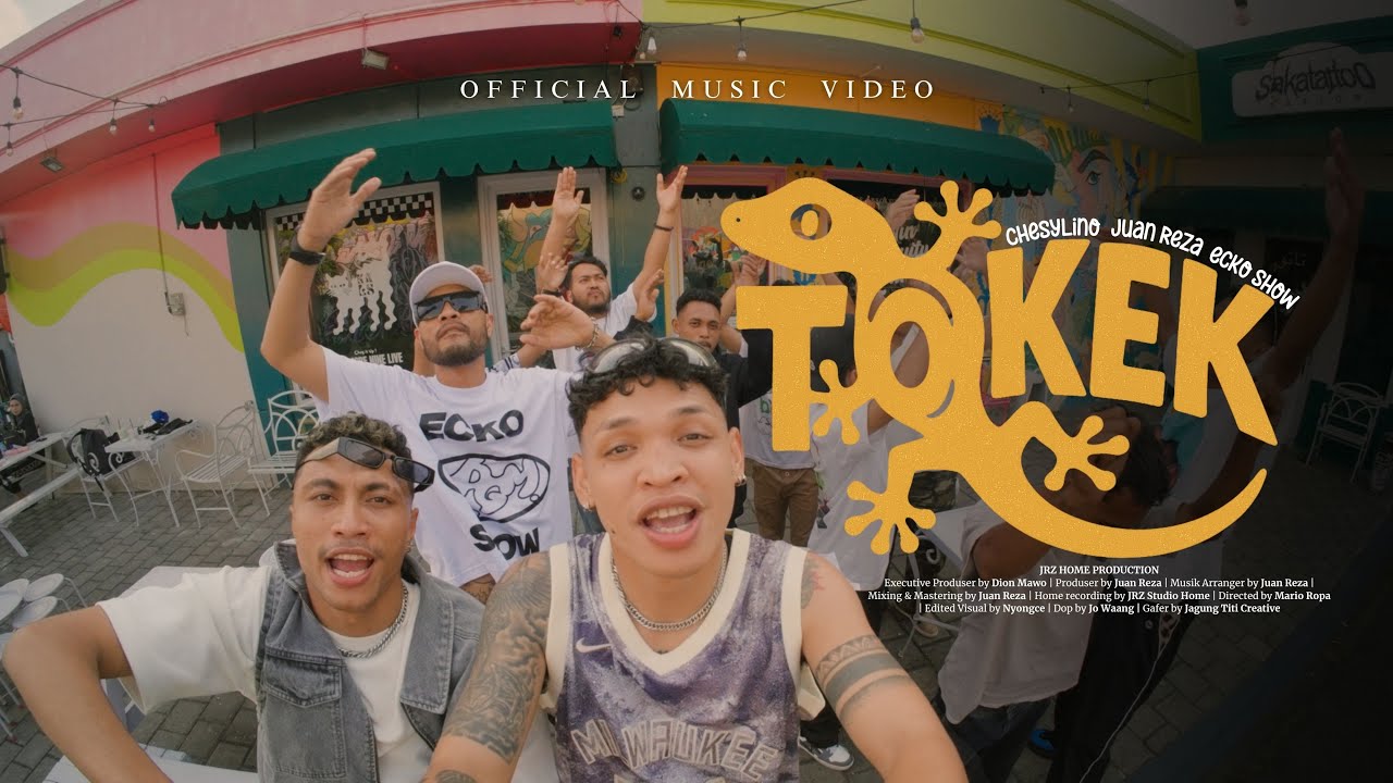 CHESYLINO, JUAN REZA, ECKO SHOW  - TOKEK (Official Music Video) cover art