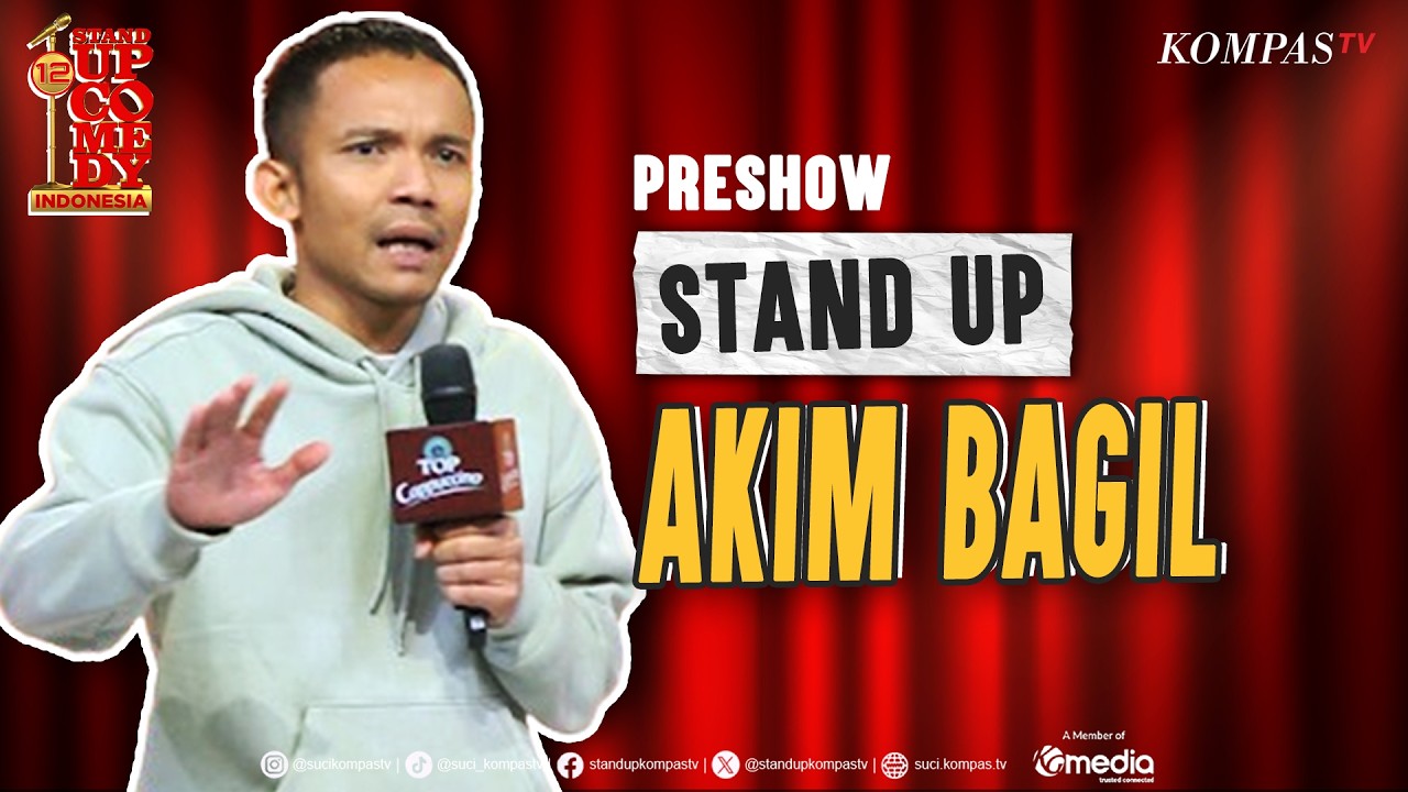 Akim Bagil si Komika Act Out | SUCI 12 #PRESHOW