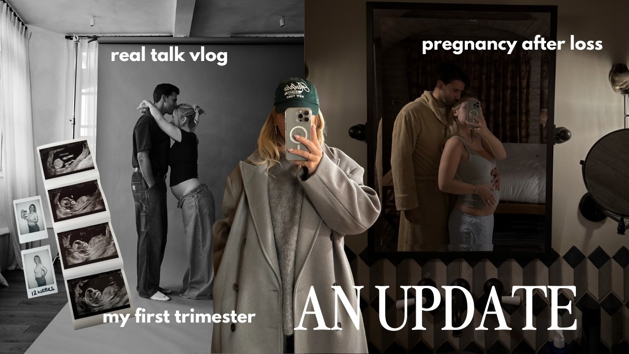 vlog: I'm pregnant!!! the first trimester & pregnancy after loss cover art