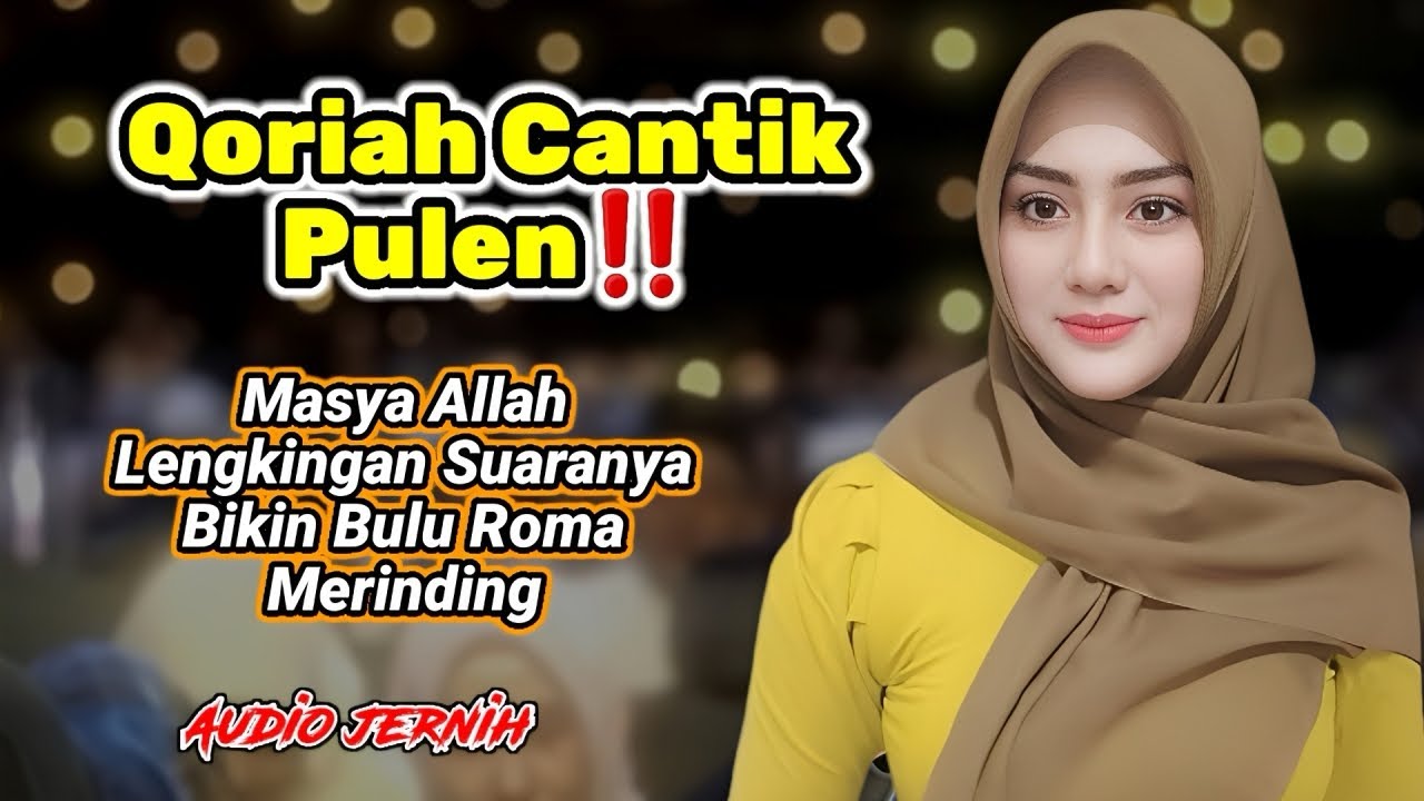 Qoriah Cantik Manis‼️ Masya Allah Suaranya Besar & Empuk BIKIN HATI TENANG cover art