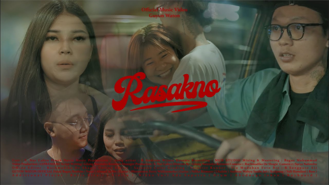 GuyonWaton  - RASAKNO (Official Music Video) cover art