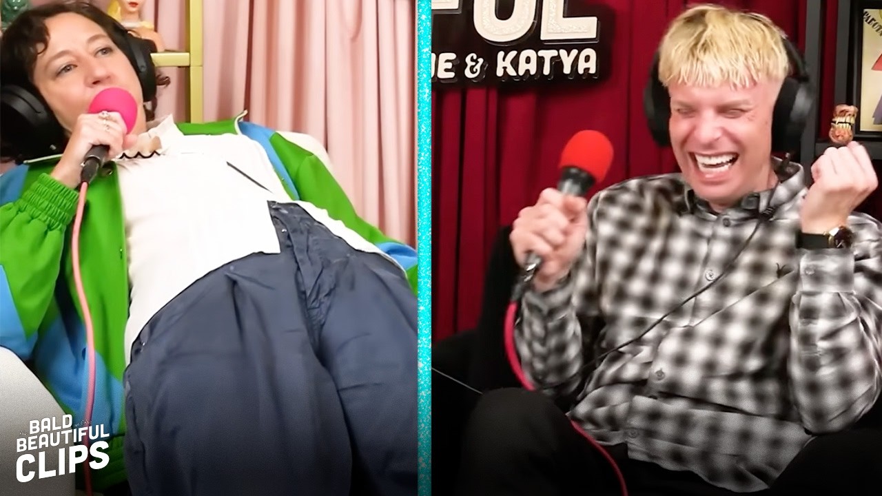 Katya Teaches Kristen Schaal The Difference Between a Wig and a Unit (Finally!) cover art