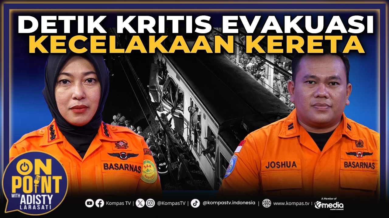 Dramatis! Cerita di Balik Evakuasi Kecelakaan Kereta di Bekasi Timur | On Point with Adisty #72 cover art