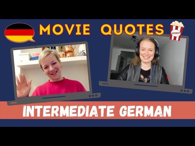 Famous Movie Quotes but in German // Vroni Guesses Movie Quotes│Intermediate German cover art